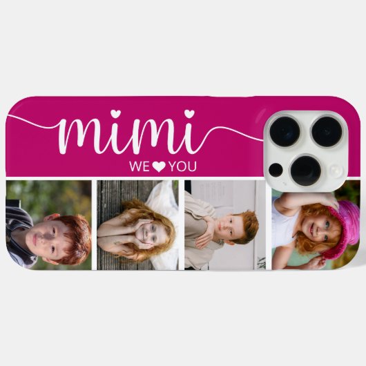 Mimi 4 写真 Case-Mate iPhoneケース (裏面 (横))