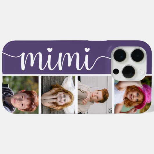 Mimi 4 写真 Case-Mate iPhoneケース (裏面 (横))