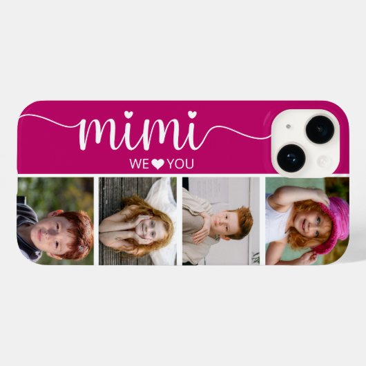 Mimi 4 写真 Case-Mate iPhoneケース (裏面 (横))