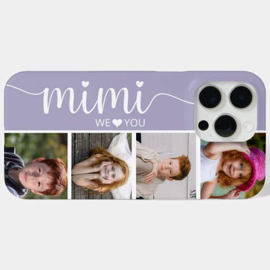 Mimi 4 写真 Case-Mate iPhoneケース (裏面 (横))