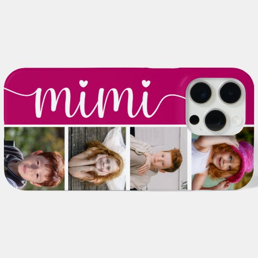 Mimi 4 写真 Case-Mate iPhoneケース (裏面 (横))