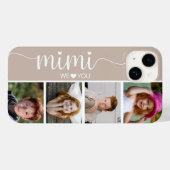 Mimi 4 写真 Case-Mate iPhoneケース (裏面 (横))