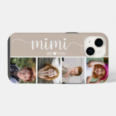 Mimi 4 写真 iPhoneケース (裏面横)