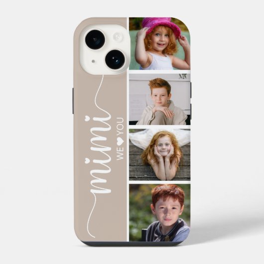 Mimi 4 写真 iPhoneケース (裏面)