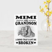 Mimi And Grandson A Bond That Can't Be Broken Gift カード (黄色い花)