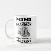 Mimi And Grandson A Bond That Can't Be Broken Gift コーヒーマグカップ (左)