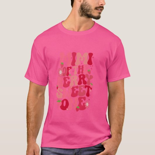 Mimi Bro Of The Berry Sweet One Strawberry First B Tシャツ (正面)