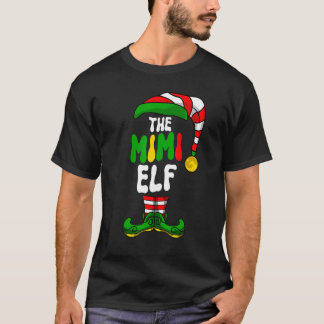 Mimi Elf Pajama Matching Group Christmas Holiday G Tシャツ