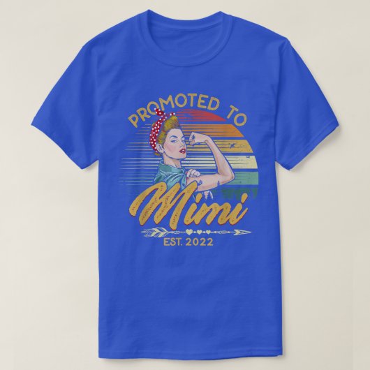 Mimi Est 2022女性ヴィンテージへの昇格 Tシャツ (デザイン正面)