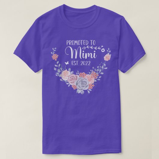 Mimi Est 2022女性初の花に昇格 Tシャツ (デザイン正面)