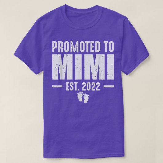 Mimi Est 2022新ナナ妊娠Annouに昇格 Tシャツ (デザイン正面)
