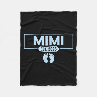 Mimi Est 2026ベビー発表New Mimi フリースブランケット