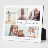 Mimi Everの最高の贈り物家族の写真コラージュ フォトプラーク (側面)