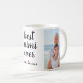 Mimi Ever最高の Mothersの日パーソナライズされたの写真 コーヒーマグカップ (正面右)
