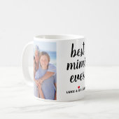 Mimi Ever最高の Mothersの日パーソナライズされたの写真 コーヒーマグカップ (正面左)