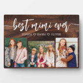 Mimi Ever最高の - Sogles Wood Photo Collage フォトプラーク (正面)