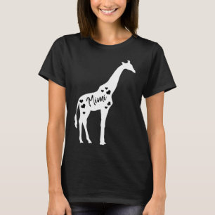 Mimi Giraffe祖父母の日サファリ動物園グランドモット Tシャツ