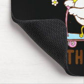 Mimi Goose On The Loose Funny Birthday Matching Fa マウスパッド (コーナー)