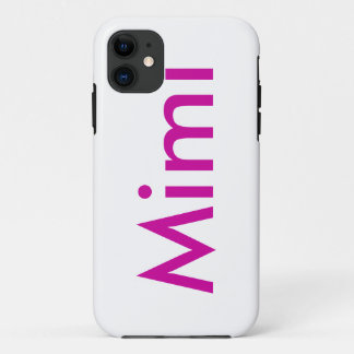 Mimi iPhoneの場合 iPhone 11 ケース