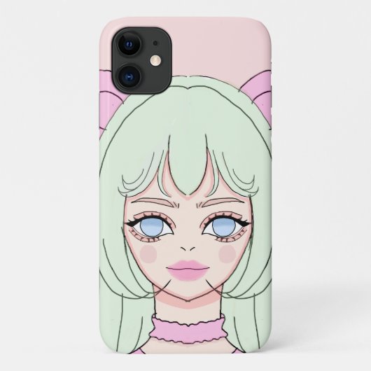 Mimi iPhoneケース – calm&cute Case-Mate iPhoneケース (裏面)