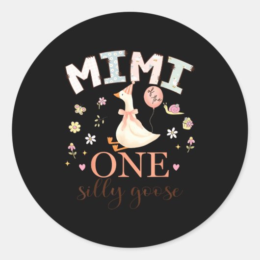 Mimi One Silly Goose 1st ラウンドシール (正面)