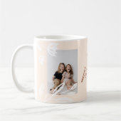 Mimi Photo Natural Tonesとフローラ コーヒーマグカップ (左)