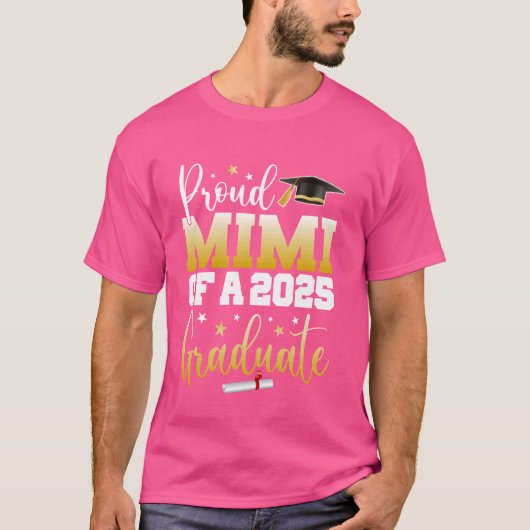Mimi Senior 2025 誇りを持った Mimiクラスの2025グラ Tシャツ (正面)