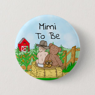Mimi to Boy's Baby Shower 缶バッジ