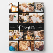 MIMI WEラブユーハートDIYフモダンォトコラージュ フォトプラーク (正面)