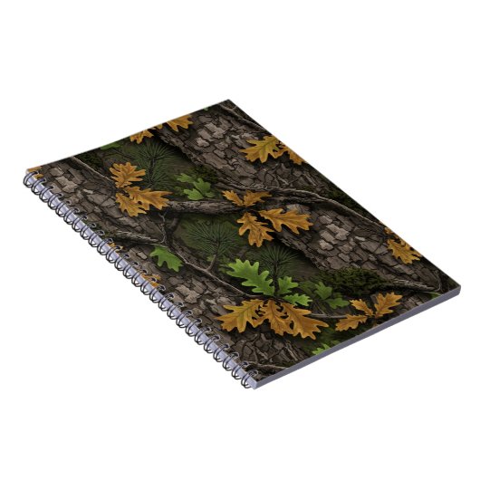 Mimicry Camouflage Pattern ノートブック (右側)