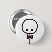 Mimieボタン-ちょうネクタイ 缶バッジ (正面&裏面)