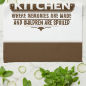 MiMi's kitchen word art  キッチンタオル (折り畳み)