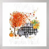 Mimis Pumpkin Patch Truck Art、Mimi Happy ポスター (正面)
