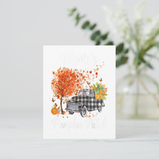 Mimis Pumpkin Patch Truck Art、Mimi Happy 招待状 (スタンド正面)