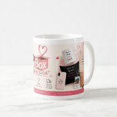 Mimo Box America Exclusive Mug コーヒーマグカップ (正面右)
