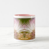 Mimosaの花 ツートーンマグカップ (中央)