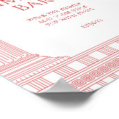 Mimosa bar poster for goddess party ポスター (角)