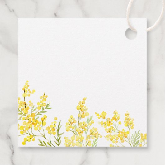 Mimosa First Communion フェイバータグ (裏面)