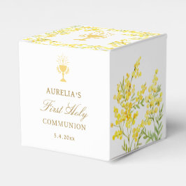 Mimosa First Communion Cube フェイバーボックス