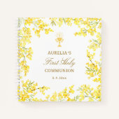 Mimosa First Communion Guest Book ノートブック (正面)