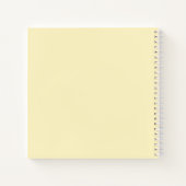 Mimosa First Communion Guest Book ノートブック (裏面)