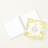 Mimosa First Communion Guest Book ノートブック (内部)