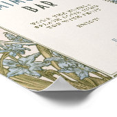 Mimosa Sign Vintage 1920 ポスター (角)