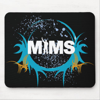 MIMSボタン-組み立てられるMIMSのロゴ-独占記事 マウスパッド