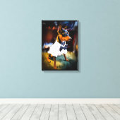 MInピンインスタイル キャンバスプリント (インサイチュ (ウッドフロア))