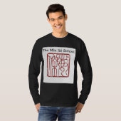 Min Jie Schoolのロゴ+Rehumanize Medicine long Tシャツ (正面フル)