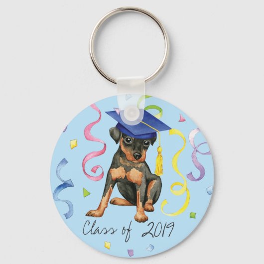 Min Pin大学院 キーホルダー (正面)