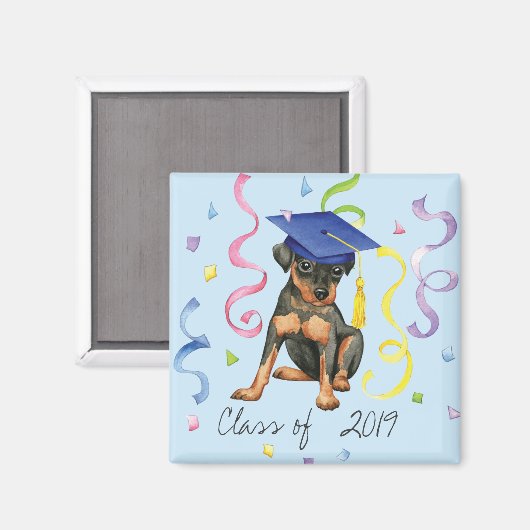 Min Pin大学院 マグネット (正面/裏面)