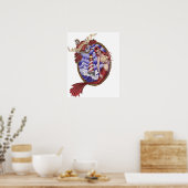 Mina - Tattoo Mermaid Poster ポスター (キッチン)