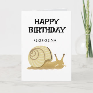 MINAMALIST HAPPY BIRTHDAY カード